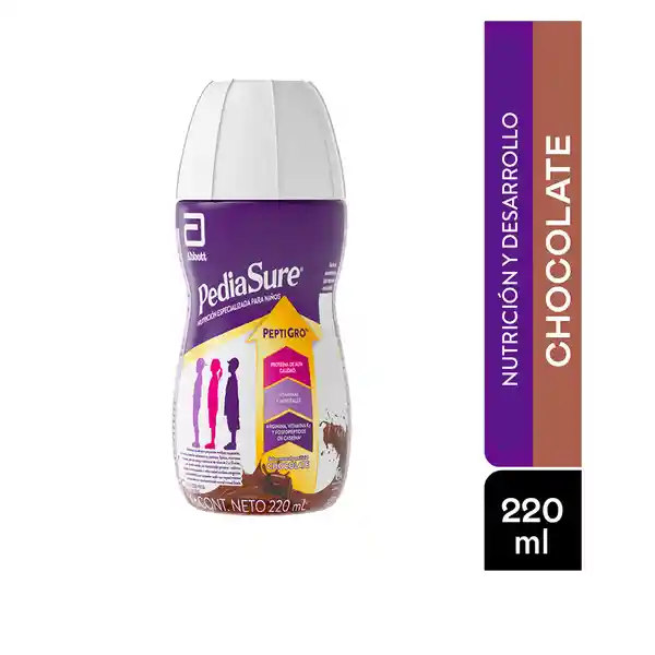 Complemento Nutricional Pediasure Peptigro Chocolate Liquido