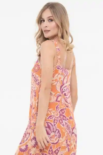 Regged Vestido Malibu Color Magenta Talla L