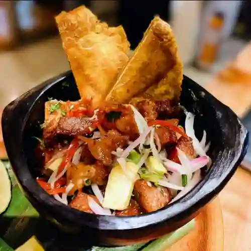 Acevichado de Chicharrón