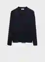 Camiseta Polo Antiguas Navy Talla M Hombre Mango