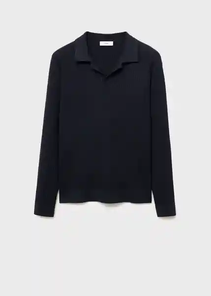 Camiseta Polo Antiguas Navy Talla M Hombre Mango