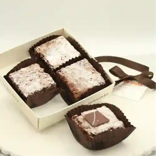 Brownies Tradicionales - Caja X4 Und