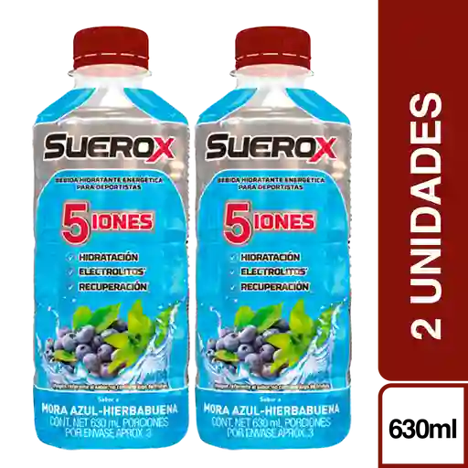 2 x Suerox Mora Azul