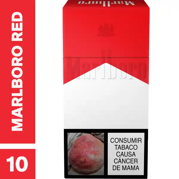 Marlboro Rojo​ X 10 Cigarrillos