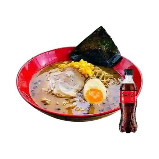 Combo Miso Ramen - Artesanal +Cocacola S/az 400ml