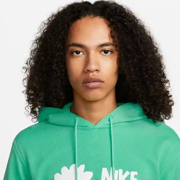 Nike Hoodie M Nsw Hbr-S Ft Po Verde Talla L Ref: DQ4171-369