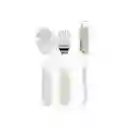 Twistshake Cubiertos Learn Cutlery Stainless Steel 12 +m White