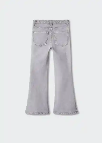 Jean Nona Tejano Gris Talla 10 Niñas Mango