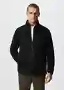 Sudadera Bossj Negro Talla Xs Hombre Mango