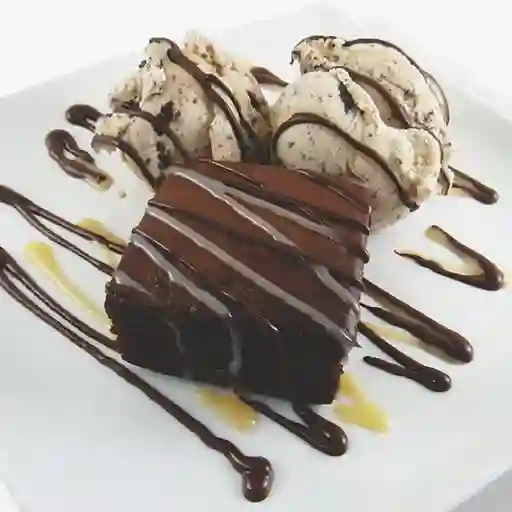 Brownie con Helado X2