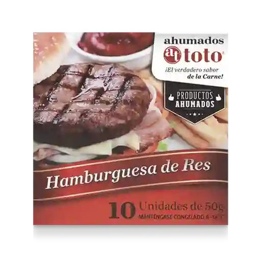 Toto Hamburguesa Ahumados Res