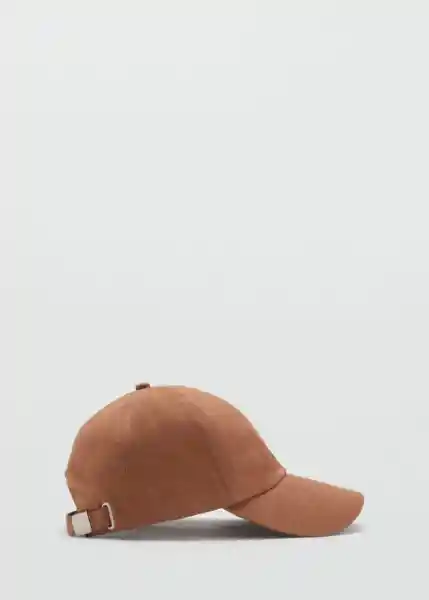 Gorra Minili Marrón Talla 99 Mujer Mango