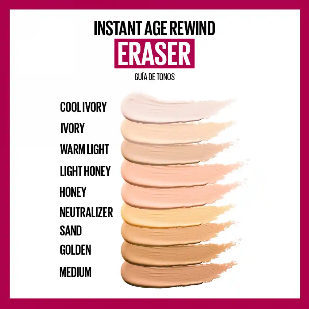 Corrector Maybelline Instant Age Rewind Dark Cicles Light Honey