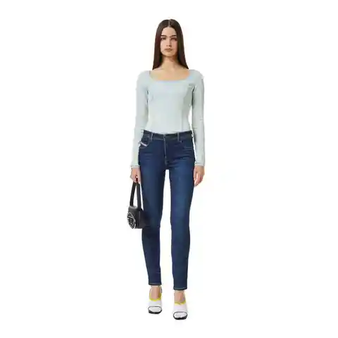 Diesel Jean 2015 Babhila L.32 Azul Talla 27