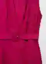 Vestido Susa-W Fucsia Talla S Mujer Mango