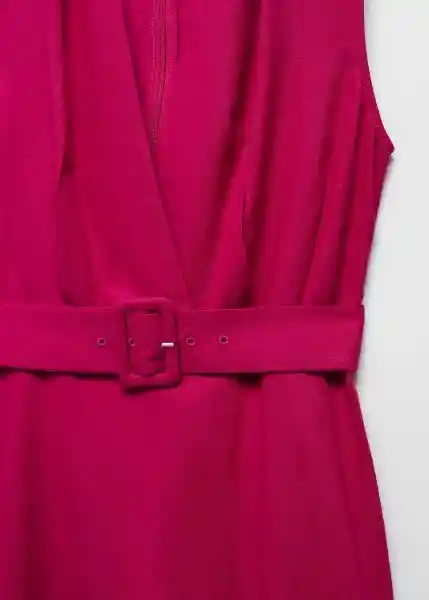 Vestido Susa-W Fucsia Talla S Mujer Mango