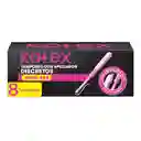 Tampon Kotex Medio Con Aplicador 8 Und