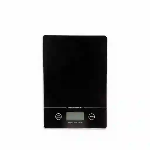 Pesa Electronica de Cocina Negra - Ag Ambiente Gourmet