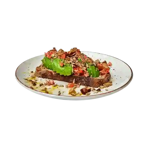 Tostadas de Aguacate