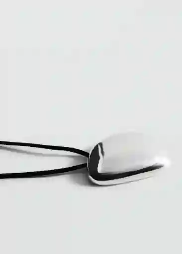 Collar Lupe Plata Talla 99 Mujer Mango