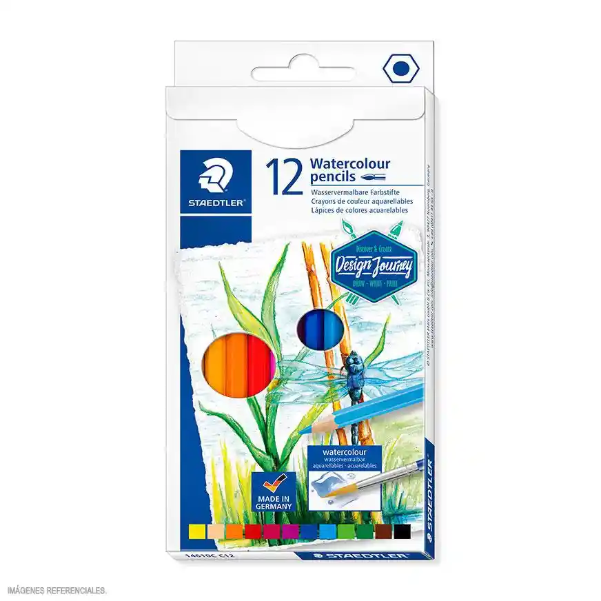 Staedtler Colores Acuarelables Caja X 12