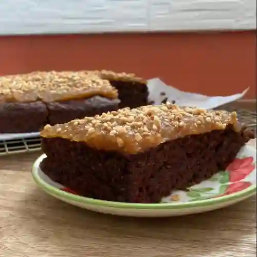 Torta de Chocolate Tipo Snicker Porcion