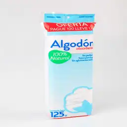 Ampm Algodón Absorbente Sin Perfume Blanco