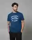 Camiseta Hombre Azul S 103G005_AZU194151 Rifle