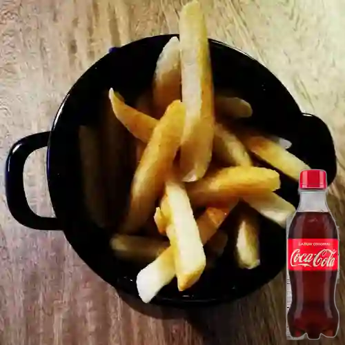 Combo Papa Francesa + Coca-Cola Sabor Original 200 ml