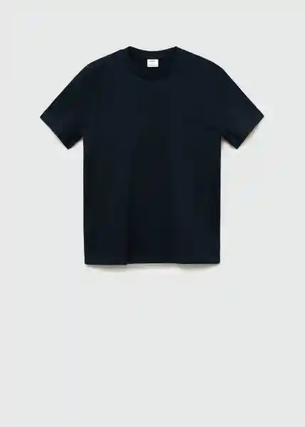 Camiseta Cherlo Navy Talla XS Hombre Mango