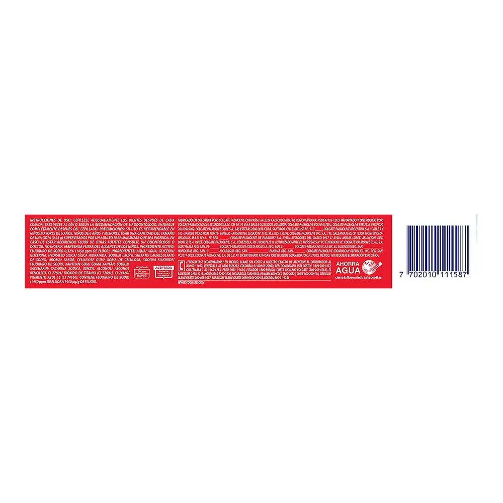 Colgate Crema Dental Triple Acción Extra Frescura