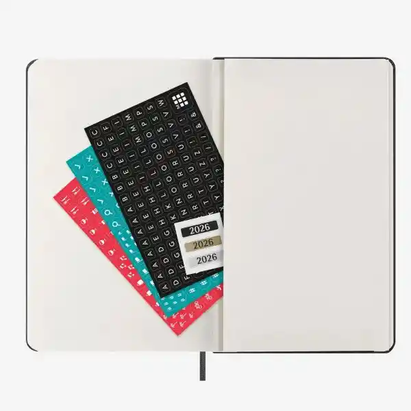 Moleskine Agenda Diaria Negro Grande Hc 2026
