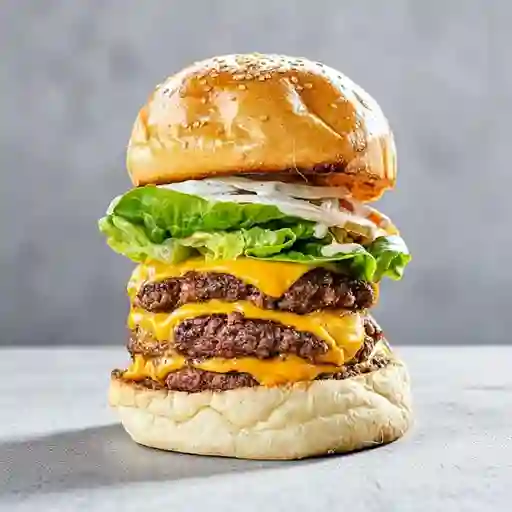 Hamburguesa Zeta Tradicional Triple