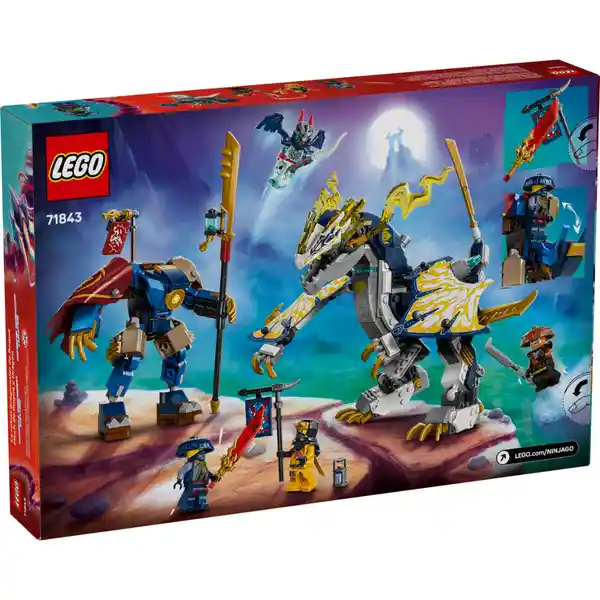 Set Construcción Mech de Rogue y Dragón Lego