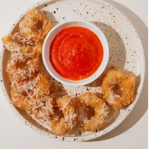 Calamares Apanados en Salsa Agridulce