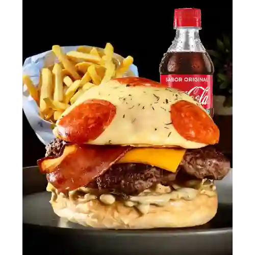 Hamburguesa la Madonna en Combo