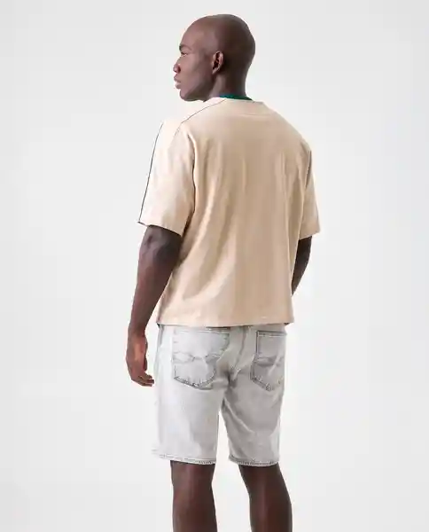 Camisa Hombre Crudo Talla M 812G003_CRU120105 Americanino
