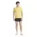 Adidas Camiseta Adizero E Tee Correr Hombre Azul/Gris Talla M