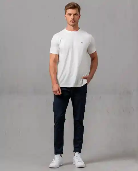 Camiseta Hombre Blanco XXL 100F101_BLA114800 Rifle