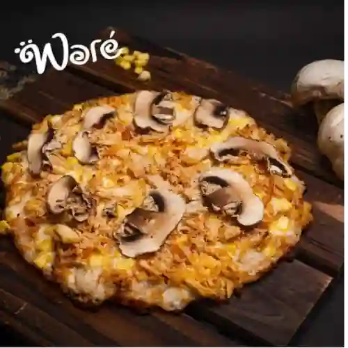 Pizza Waré Champiñones