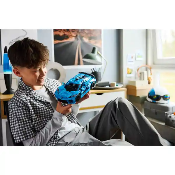 Set Construcción Chevrolet Corvette Stingray Azul Lego