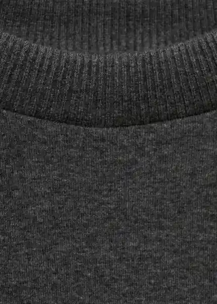 Camiseta Wyatt2 Gris Oscuro Vigore Talla M Mujer Mango