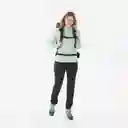Quechua Buzo Polar Térmico Cierre Medio Mujer Turqueza Talla XXL