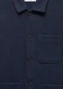 Camisa Bovisa Navy Talla XL Hombre Mango