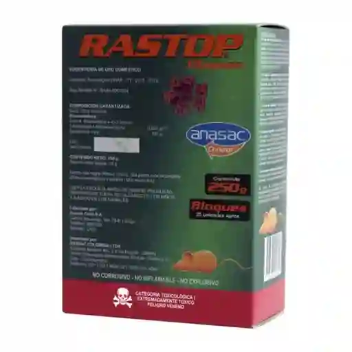 Rastop Rodenticida Bloque