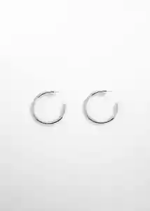 Pendientes Fede Plata Talla 99 Mujer Mango
