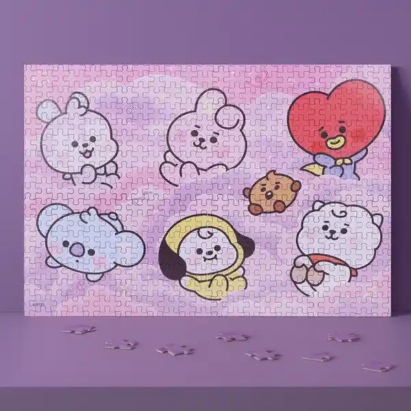 Rompecabezas Babys Serie Bt21 Miniso