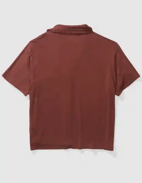 Pijama Aerie Vinotinto Talla Large 1853677 American Eagle