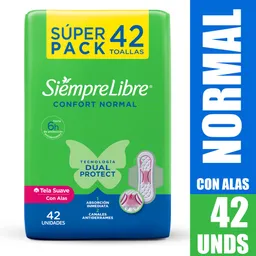 Toalla Higiénica Stayfree Confort Normal 42 unidades
