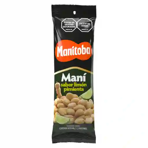 Manitoba Pasabocas Mani Limón Pimienta